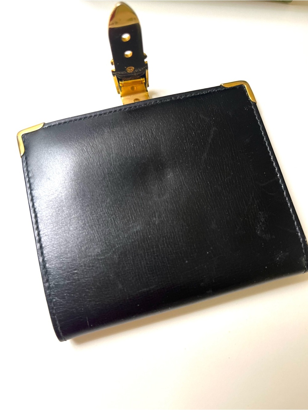 Gucci Authentic Vintage Black Compact Wallet - Picture 6 of 15